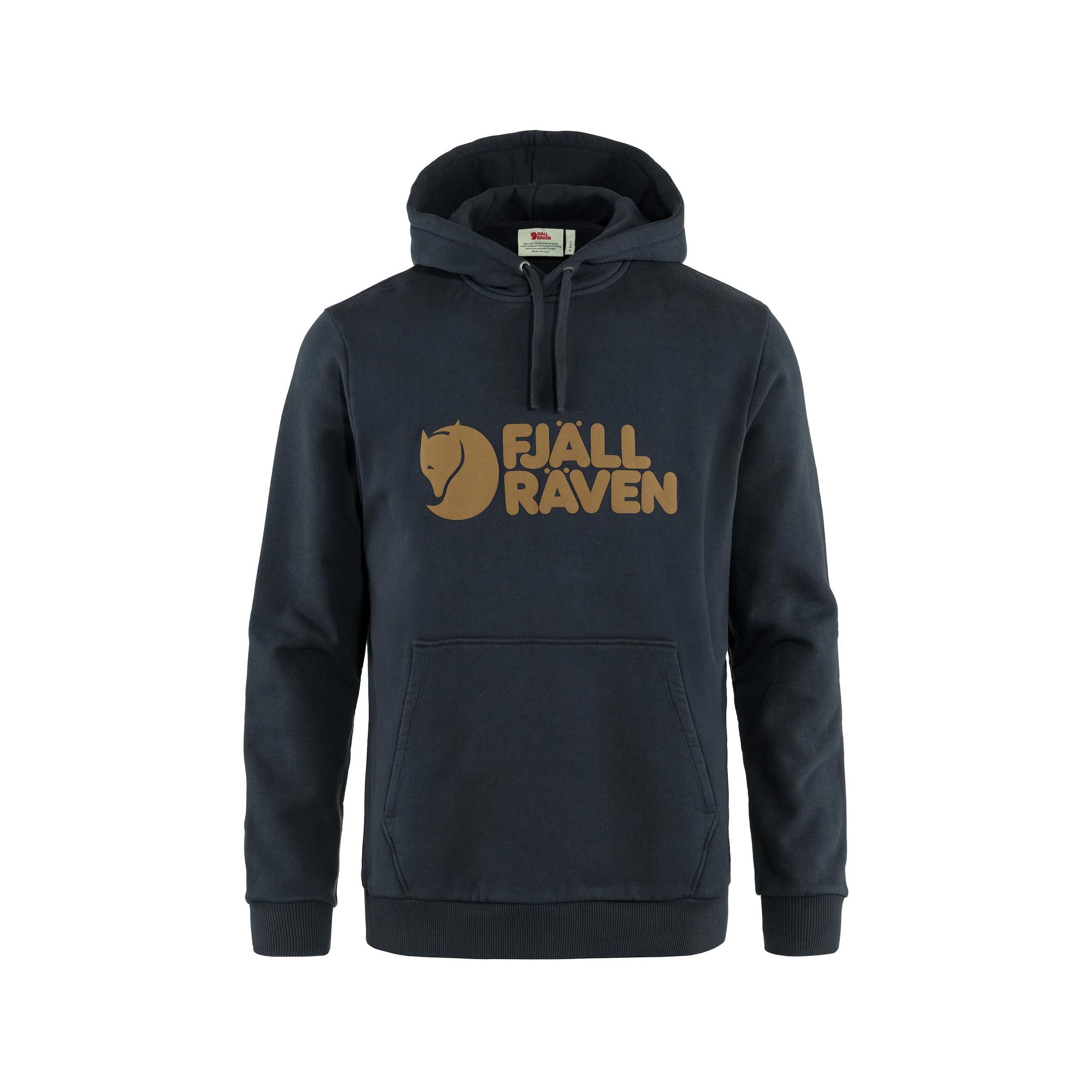 FELPA UOMO FJÄLLRÄVEN LOGO HOODIE M F84144.555 - Tribes Store