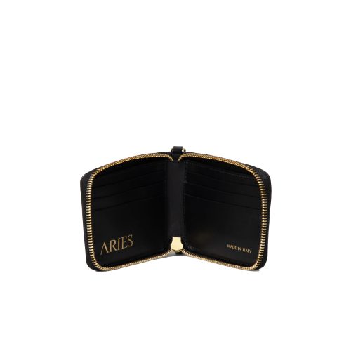 PORTAFOGLI UNISEX ARIES LEATHER WALLET FTAR10021.BLK