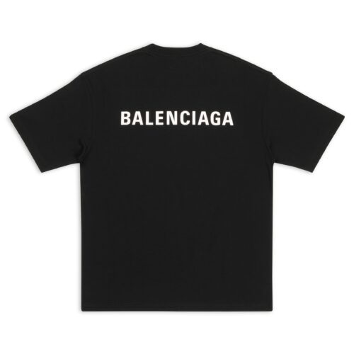 T-SHIRT UOMO BALENCIAGA LOGO MEDIUM FIT  612966TIVG51070