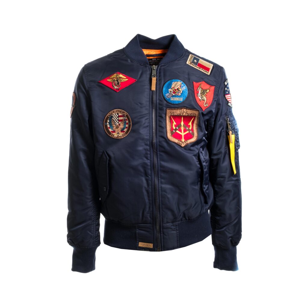 GIUBBOTTO UOMO TOP GUN BOMBER JACKET 01G0100.001 - Tribes Store