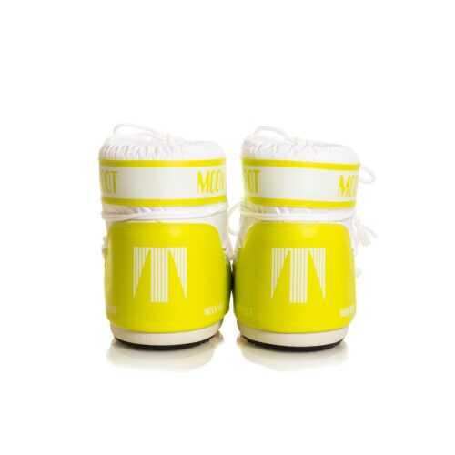 MOON BOOT ICON LOW NYLON CYBER LIME/WHITE 80D1409340-BA01