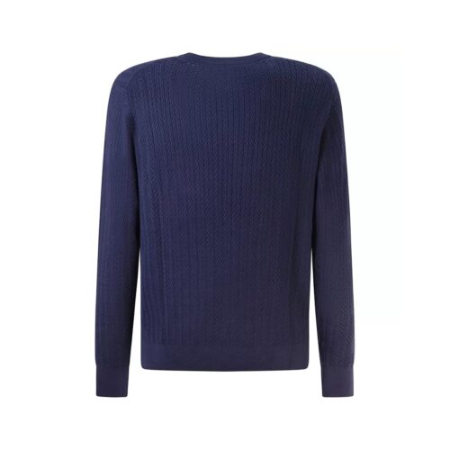 TOMMY HILFIGHER CHAIN RIDGE STRUCTURE C NECK MW0MW33511.DW5