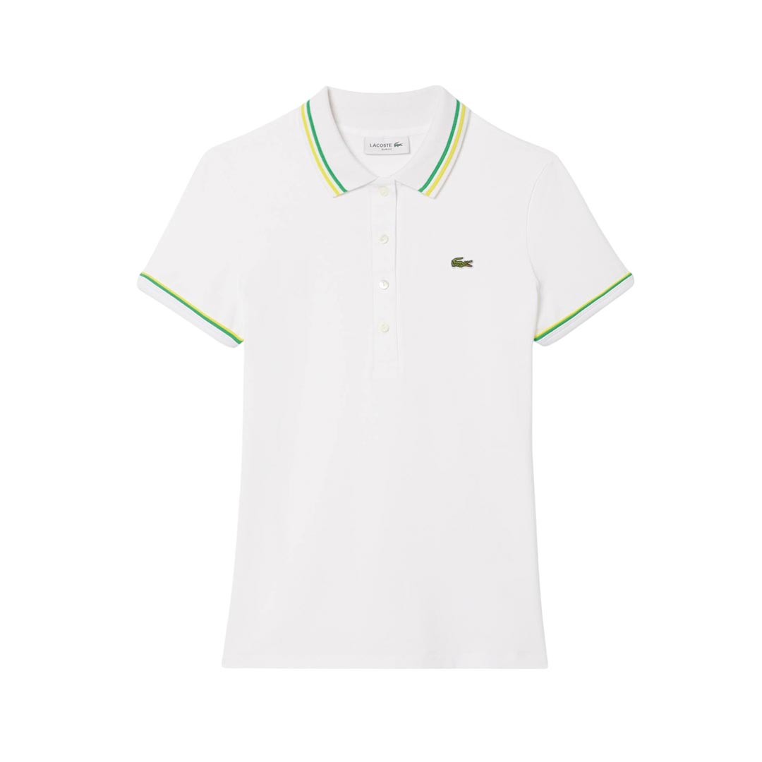 LACOSTE POLO SLIM FIT L.12.D IN JERSEY DF9599.FWI