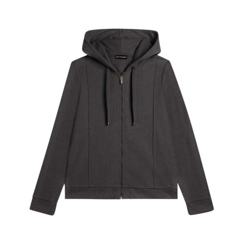 FREDDY FELPA CAPPUCCIO ZIP F25WSLS8M.H31