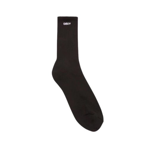 OBEY BOLD SOCKS 100260144.BLK