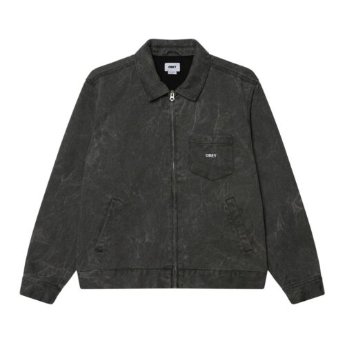 OBEY WORKMAN ZIP JACKET 121800599