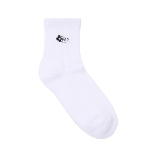 OBEY FLOWER SOCK 200260091.WHT