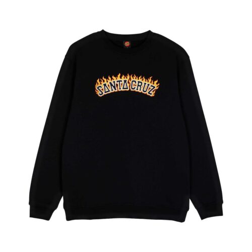 SANTA CRUZ BURNT COLLEGIATE CREW SCA-CRW-9794