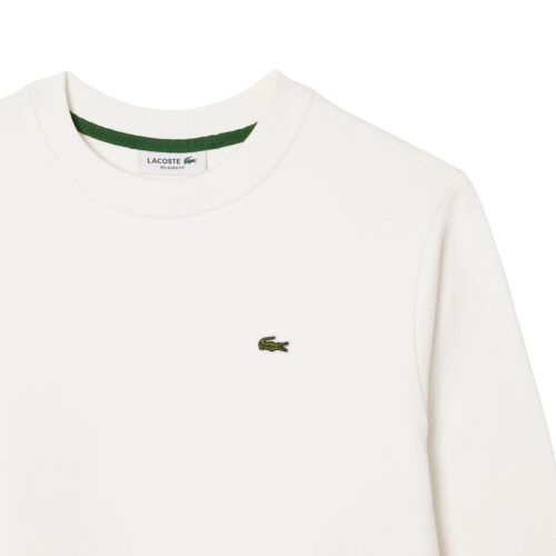 LACOSTE FELPA IN PILE GIROCOLLO RELAXED FIT SF5270.70V