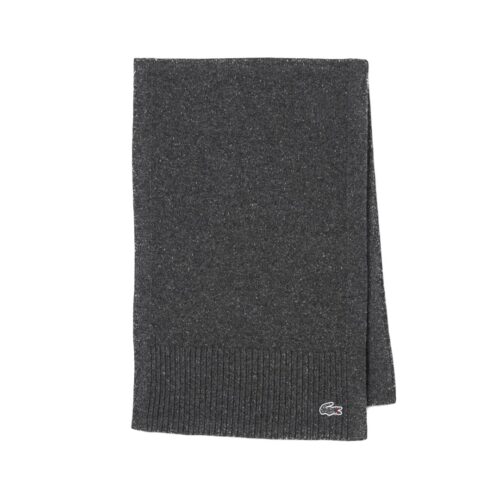 LACOSTE SCIARPA IN LANA FIAMMATA MADE IN FRANCE RE5992.17X