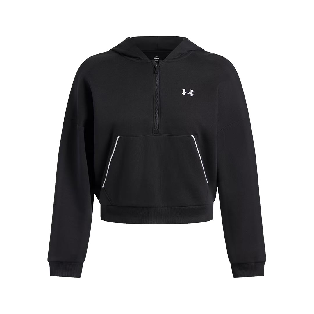 UNDER ARMOUR RIVAL FLC PIPED HZ HOODIE 6003707-0005