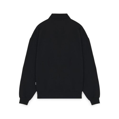 IUTER HEART LOGO POLO SWEATER 25WIST01.BLACK