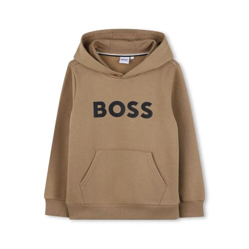 BOSS FELPA CON CAPPUCCIO J52351.BISCOTTO