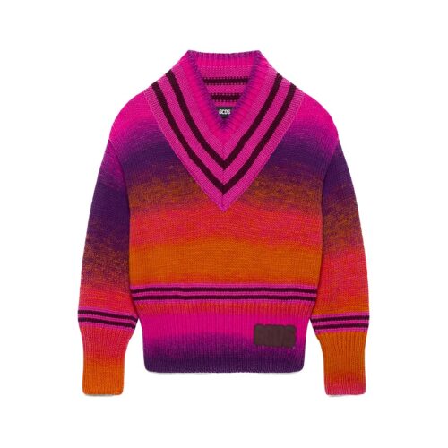 GCDS COLLEGE DEGRADE SWEATER B2CW1702KJ2.59