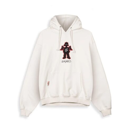 GRIMEY THE SHELTER WE BURN SO SWEET BOXY HOODIE GCH632.OWHT