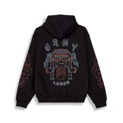 GRIMEY SAMPANS REGULAR HOODIE GCH649.BLK