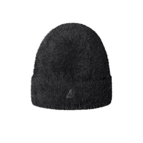 KANGOL FAUX FUR BEANIE K3661.BLACK