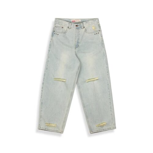 GRIMEY ROYAL PAW BIG BOY DENIM PANTS GBBDJ292.WLBLU