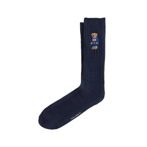 POLO RALPH LAUREN EMBRDRD BR C-CREW SOCK SINGLE 449P02372001