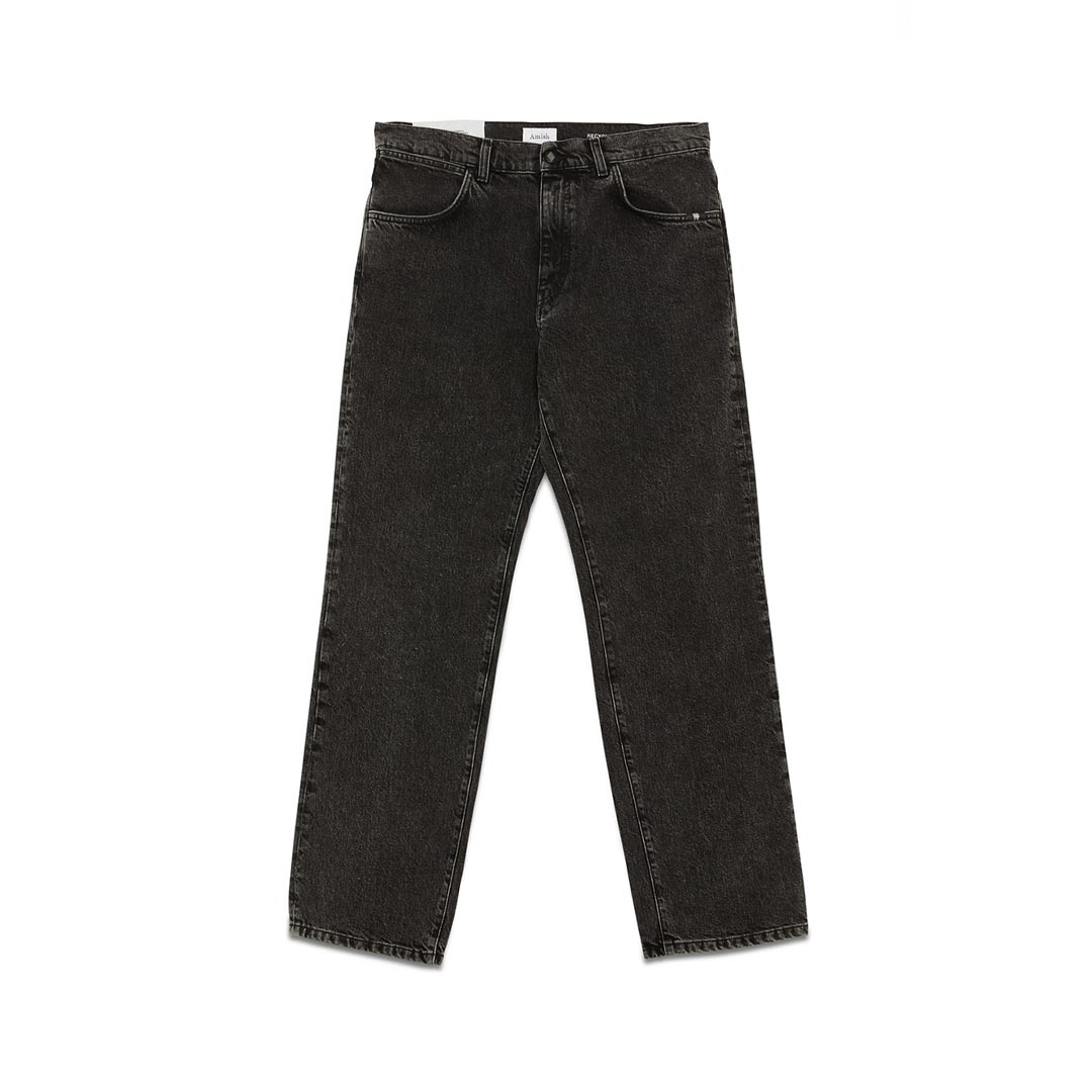AMISH JAMES DENIM BLACK AMU010N0952793 C0998