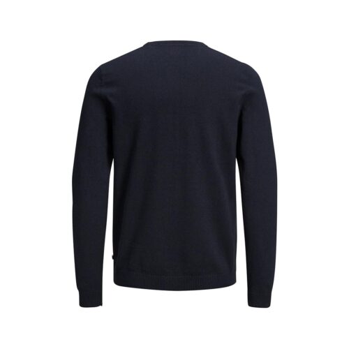 JACK&JONES JJEBASIC KNIT CREW NECK NOOS 12137190.NAVY