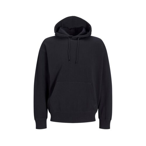 JACK&JONES JJECHARGE SWEAT HOOD NOOS 12257852.BLACK