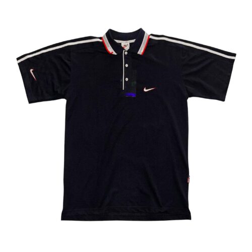 NIKE POLO VINTAGE BLU