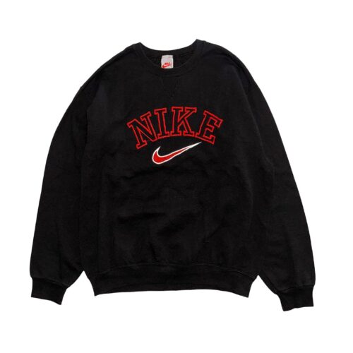 NIKE FELPA VINTAGE NERO