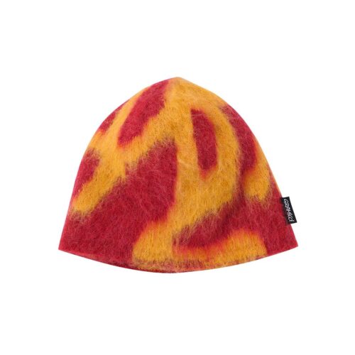 GRAMICCI MOHAIR BURLY RUNNINGMAN BEANIE 151.BURNT