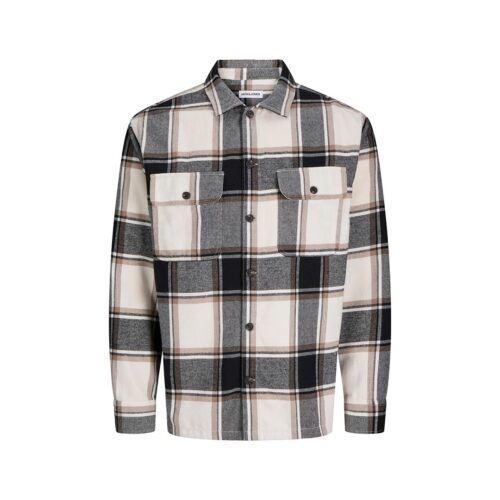 JACK&JONES JJECHARGE OVERSHIRT LS NOOS 12278969.CROCKERY
