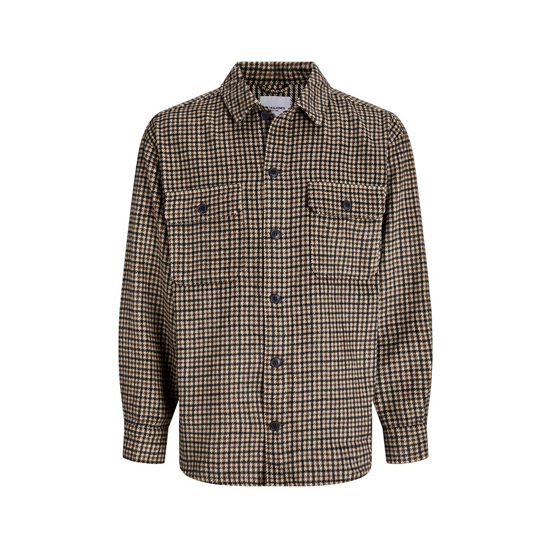JACK&JONES JJEBRADLEY OLLIE OVERSHIRT LS NOOS 12257199.DEL