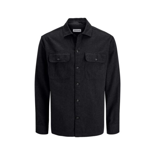 JACK&JONES JJECHARGE OVERSHIRT LS NOOS 12278969.BLK