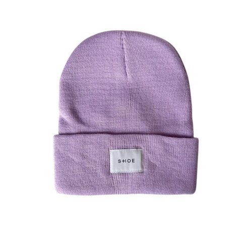 SHOE SOLID COLOUR BEANIE HARRY9000.LILAC