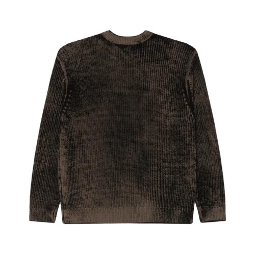 OBEY SPRAY EFFECT SWEATER 151000109.BKM