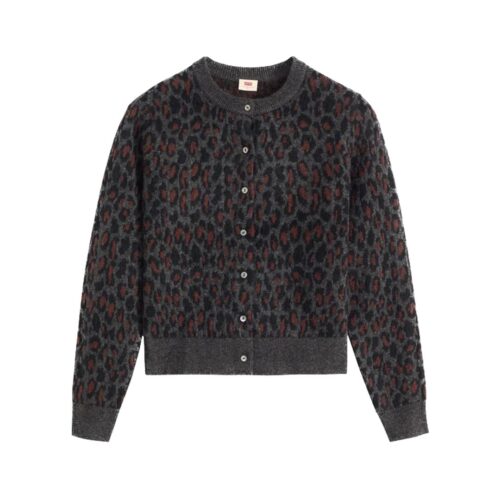 LEVI'S RED TARA WOOLY CARDIGAN 004H1-0000