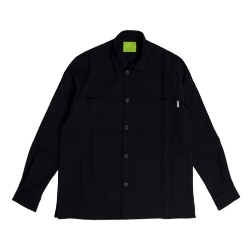 SHOE POLY FABRIC OVERSHIRT WALLY85ACT.BLACK