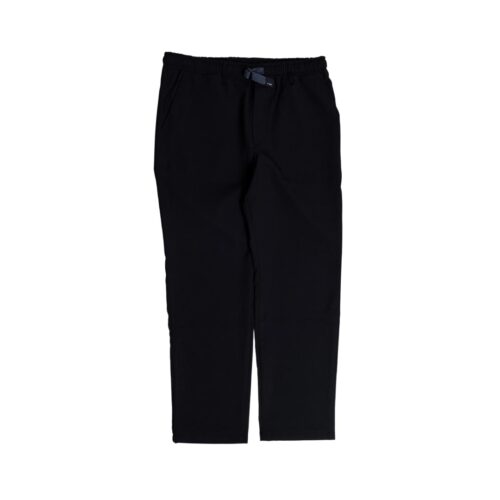 SHOE POLY FABRIC CHINO EASYPANTS WAIST BELT PAZ85ACT-F.BLACK