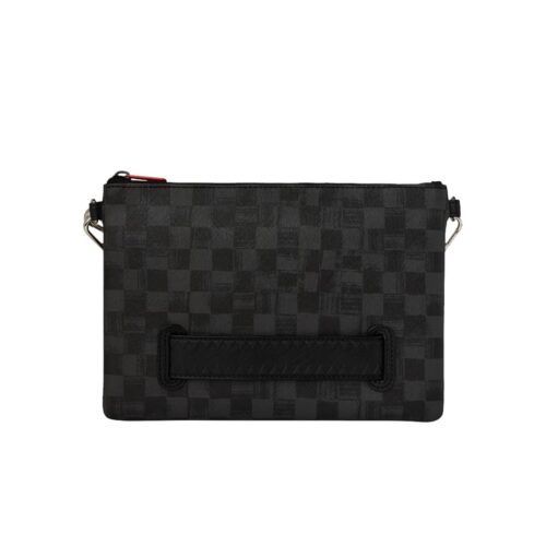 SPRAYGROUND SCRIBBLE SHARK CROSSOVER CLUTCH 910B8229NSZ