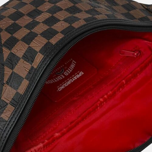 SPRAYGROUND CHECK 2 EMBOSS SAVVY CROSSBODY 910B8240NSZ