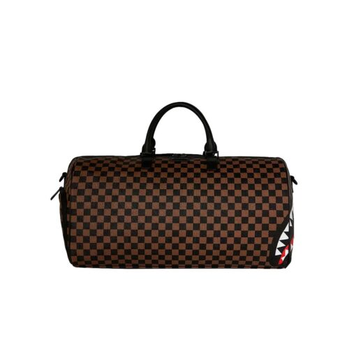 SPRAYGROUND CHECK 2 EMBOSS DUFFLE 910D8235NSZ