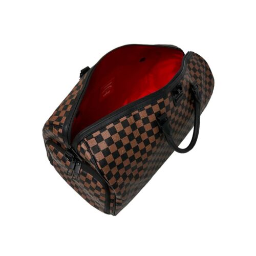 SPRAYGROUND CHECK 2 EMBOSS DUFFLE 910D8235NSZ