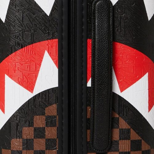 SPRAYGROUND CHECK 2 EMBOSS CARRY-ON LUGGAGE 910CL285NSZ