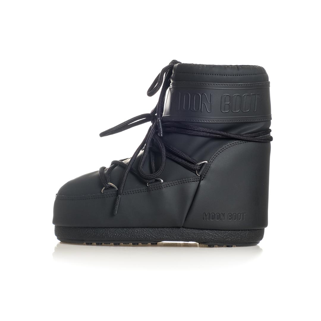 MOON BOOT ICON LOW RUBBER BLACK 80D1409380-N001