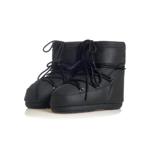 MOON BOOT ICON LOW RUBBER BLACK 80D1409380-N001