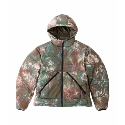 GRAMICCI DOWN PUFFER HOODED JACKET J017.TIEDYE