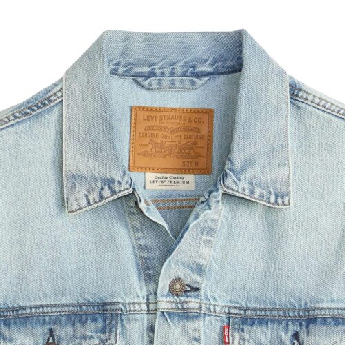 LEVI S RED RELAXED FIT TRUCKER BRIGHTSIDE TRK A5782-0078