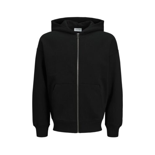 JACK&JONES JJURBAN EDGE SWEAT ZIP HOOD NOOS  12268140.BLK