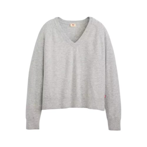 LEVI S RED SUPER SOFT VNECK PULLOVER 0046F.0004