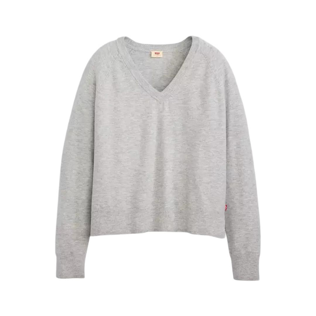 LEVI S RED SUPER SOFT VNECK PULLOVER 0046F.0004