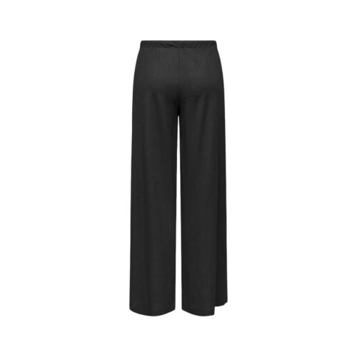 ONLY ONLSAKURA LOOSE PULL UP PANTS WVN 15366882.BLK